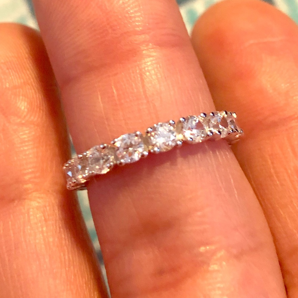 Solid 14k eternity band
